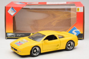 Ferrari F355 Racing Kollane Faszination Modelbau Piiratud Väljaanne Solido 1:18 9009 Metall - pilt 7/7