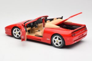 Ferrari F355 Spider Punane Hot Wheels 1:18 25733 Metall - pilt 5/8