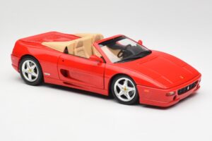 Ferrari F355 Spider Punane Hot Wheels 1:18 25733 Metall - pilt 6/8