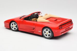 Ferrari F355 Spider Punane Hot Wheels 1:18 25733 Metall - pilt 7/8
