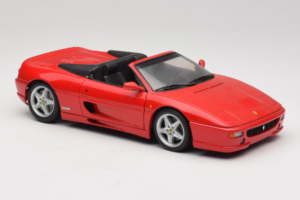Ferrari F355 Spider Punane UT Models 1:18 180074030-P1 Metall - pilt 5/7