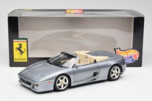 Ferrari F355 Spider Hõbedane Hot Wheels 1:18 23907-M1 Metall - pilt 8/8