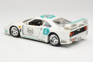 Ferrari F40 4444 Tage Garanta #4 Valge Bburago 1:18 3332-W5 Metall - pilt 7/8