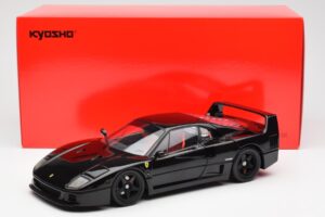 Ferrari F40 Must Kyosho 1:18 08416BK Metall - pilt 10/10