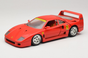 Ferrari F40 Club Deutschland Punane Bburago 1:18 3032-L3 Metall