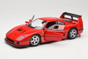 Ferrari F40 Competizione Test Version Punane Hot Wheels 1:18 P9922 Metall - pilt 2/8