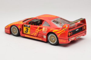 Ferrari F40 Evoluzione #3 Brummel Punane 1987 Bburago 1:18 3022-P2 Metall - pilt 7/8