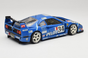 Ferrari F40 Evoluzione #34 Sinine Custom 1987 Bburago 1:18 3032-C1 Metall - pilt 3/8