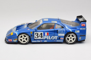Ferrari F40 Evoluzione #34 Sinine Custom 1987 Bburago 1:18 3032-C1 Metall - pilt 4/8