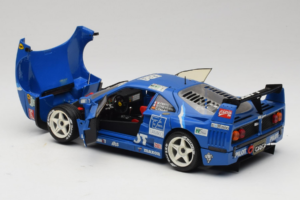 Ferrari F40 Evoluzione #34 Sinine Custom 1987 Bburago 1:18 3032-C1 Metall - pilt 5/8