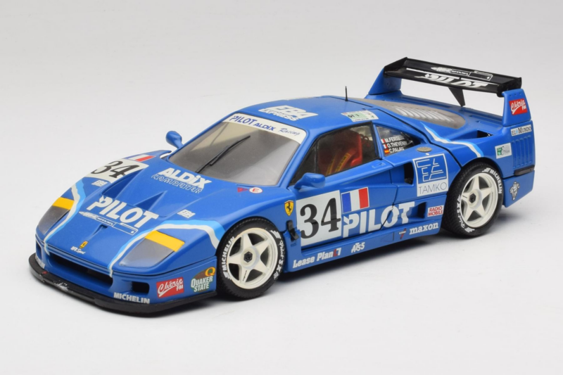 Ferrari F40 Evoluzione #34 Sinine Custom 1987 Bburago 1:18 3032-C1 Metall