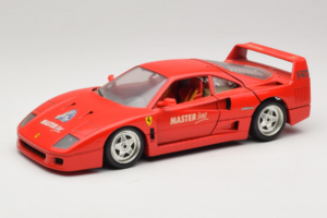 Ferrari F40 Evoluzione Punane Master Line Bburago 1:18 3042-M1 Metall
