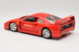Ferrari F40 Evoluzione Punane Master Line Bburago 1:18 3042-M1 Metall - pilt 7/8