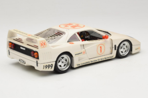 Ferrari F40 #1 Expert Valge 1987 Bburago 1:18 3332-W2 Metall - pilt 3/8