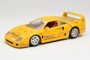 Ferrari F40 Interconti Car HiFi Kollane Bburago 1:18 3032-I1 Metall