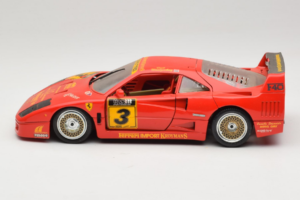Ferrari F40 Kroymans #3 D. Waaijenberg Piiratud Väljaanne 1994 Bburago 1:18 3032-L2 Metall - pilt 4/8
