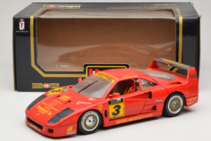 Ferrari F40 Kroymans #3 D. Waaijenberg Piiratud Väljaanne 1994 Bburago 1:18 3032-L2 Metall - pilt 8/8