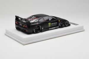 Ferrari F40 LB Works Monster Energy Matt Black BBA 1:18 REMC026 Vaik - pilt 3/7