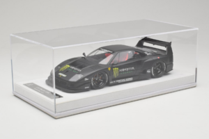 Ferrari F40 LB Works Monster Energy Matt Black BBA 1:18 REMC026 Vaik - pilt 6/7