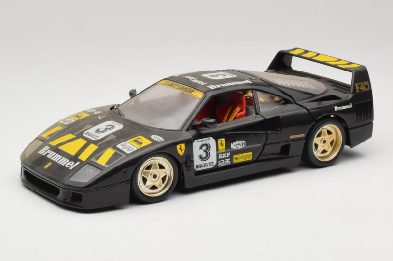 Ferrari F40 Magneti Marelli #3 Must Bburago 1:18 3022-B1 Metall