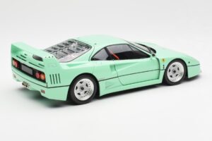 Ferrari F40 Mündi Roheline Kyosho 1:18 08416MG Metall - pilt 4/10