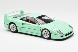 Ferrari F40 Mündi Roheline Kyosho 1:18 08416MG Metall - pilt 8/10