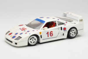 Ferrari F40 #16 Borsenmodells Valge Limited Edition 333 pcs 1987 Bburago 1:18 3332-W1 Metall
