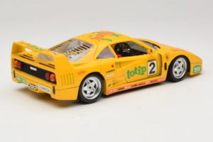 Ferrari F40 Totip Jolly Club #2 Kollane Bburago 1:18 3332-Y1 Metall - pilt 3/8