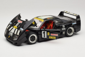 Ferrari F40 Pirelli Agip #1 Must Bburago 1:18 3332-B1 Metall - pilt 2/8