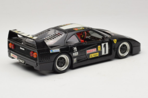 Ferrari F40 Pirelli Agip #1 Must Bburago 1:18 3332-B1 Metall - pilt 3/8