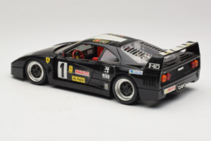 Ferrari F40 Pirelli Agip #1 Must Bburago 1:18 3332-B1 Metall - pilt 7/8