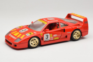 Ferrari F40 #3 Pirelli Punane 1987 Bburago 1:18 3332-P4 Metall