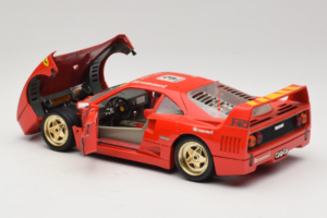 Ferrari F40 #3 Pirelli Punane 1987 Bburago 1:18 3332-P4 Metall - pilt 5/8