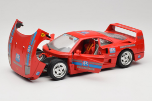 Ferrari F40 PPG Auto Refinish Punane Bburago 1:18 3332-P1 Metall - pilt 2/8