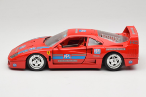 Ferrari F40 PPG Auto Refinish Punane Bburago 1:18 3332-P1 Metall - pilt 4/8