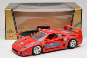Ferrari F40 PPG Auto Refinish Punane Bburago 1:18 3332-P1 Metall - pilt 8/8