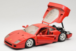 Ferrari F40 Punane Tonka 1:18 17004 Metall - pilt 2/8