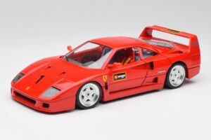 Ferrari F40 Punane Bburago 1:18 3332 Metall