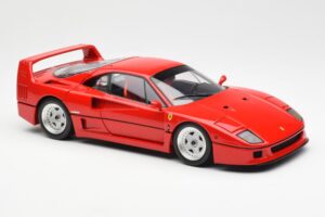 Ferrari F40 Punane Kyosho 1:18 08416R2 Metall - pilt 8/10