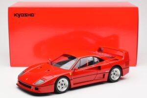 Ferrari F40 Punane Kyosho 1:18 08416R2 Metall - pilt 10/10