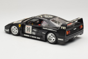 Ferrari F40 Seco #99 Lesseps / Charriol / Balandras Must Bburago 1:18 3032-B3 Metall - pilt 7/8