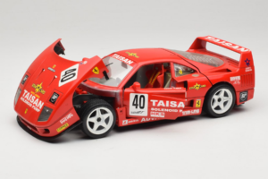 Ferrari F40 #40 T. Ohta / A. Reid Taisan Punane 1987 Bburago 1:18 3022-T1 Metall - pilt 2/8