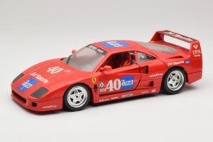 Ferrari F40 #40 the0123 Punane 1987 Bburago 1:18 3332-P5 Metall