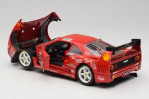 Ferrari F40 LM Unisys #59 Ota / P. Nappi / R. Donovan 24 Hours of Le Mans 1996 Bburago 1:18 3032-U1 Metall - pilt 5/8