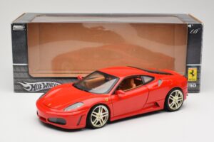Ferrari F430 Punane Hot Wheels 1:18 G7160 Metall - pilt 8/8