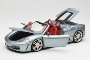 Ferrari F430 Spider Blue Metallic Hot Wheels 1:18 H3074 Metall - pilt 2/8