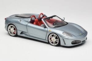 Ferrari F430 Spider Blue Metallic Hot Wheels 1:18 H3074 Metall - pilt 6/8