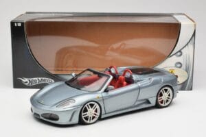 Ferrari F430 Spider Blue Metallic Hot Wheels 1:18 H3074 Metall - pilt 8/8