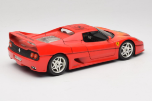 Ferrari F50 Braccio & Gotz M. Schumacher Allkirja Väljaanne Bburago 1:18 MS Metall - pilt 3/8