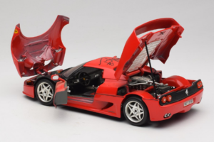 Ferrari F50 Braccio & Gotz M. Schumacher Allkirja Väljaanne Bburago 1:18 MS Metall - pilt 5/8